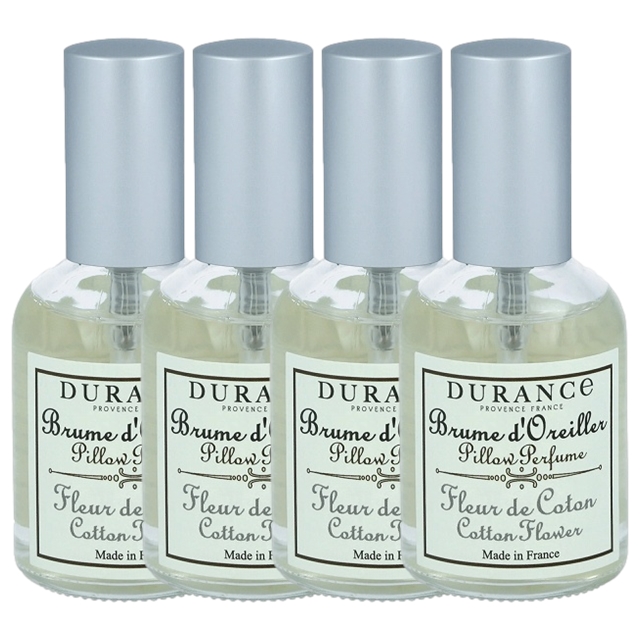 デュランス ピロー ミスト 50ml x 4 コットンフラワー