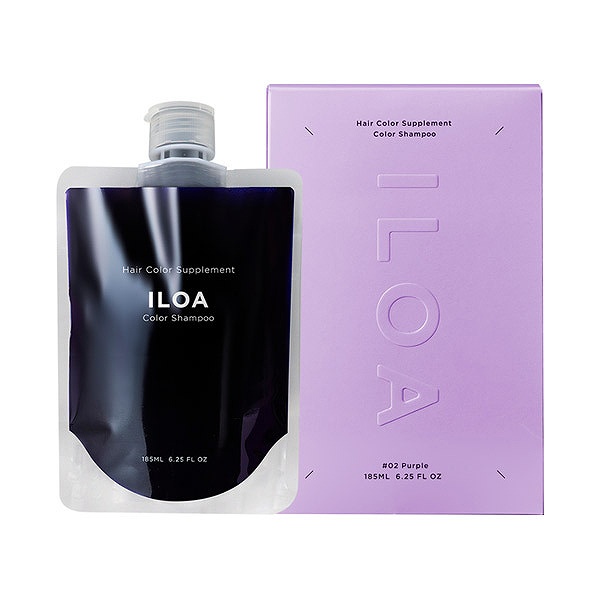 イロア カラーシャンプー 185ml パープル