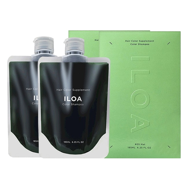 イロア カラーシャンプー 2セット マット