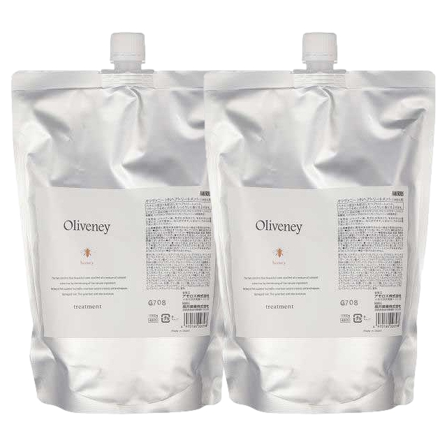 アモロス オリヴァニー HNヘアトリートメント 1000g x 2 レフィル