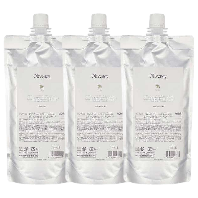 アモロス オリヴァニー OVヘアトリートメント 400ｇ x 3 レフィル