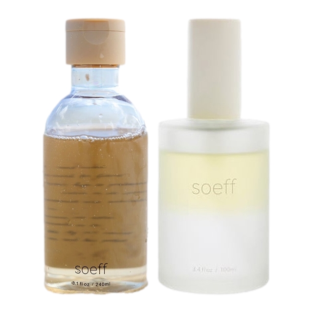 ソフプロフェッショナル summer　ナチュラルシャンプー とオイルインセラム　ピュア（PURE）  のセット 240ml+100ml