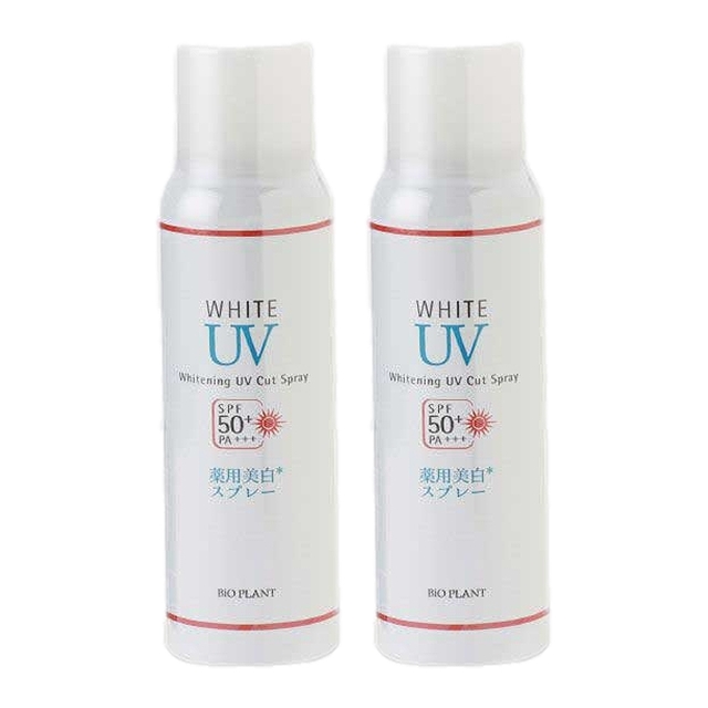 ビオプラント UVカットスプレー 80g x 2 お得な2個セット