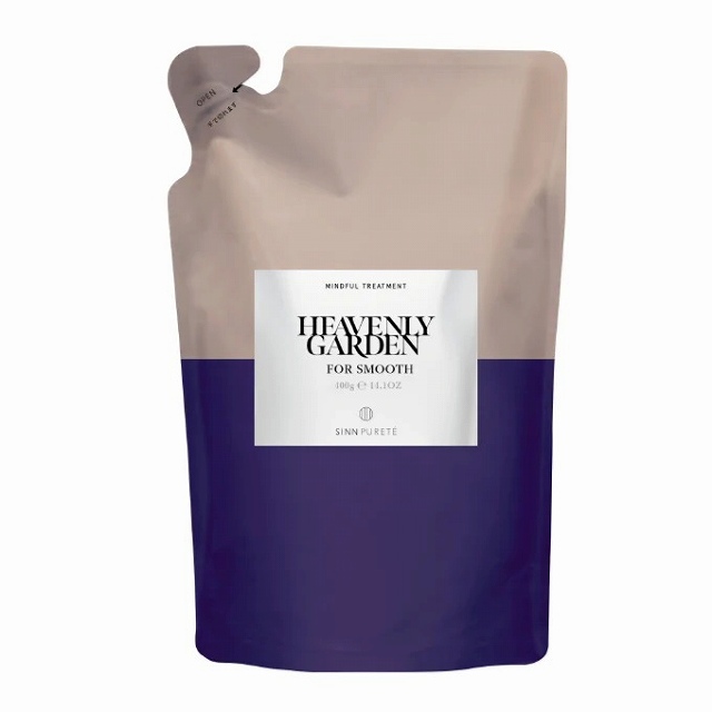 シン ピュルテ マインドフル トリートメント スムース HEAVENLY GARDEN 400ml レフィル