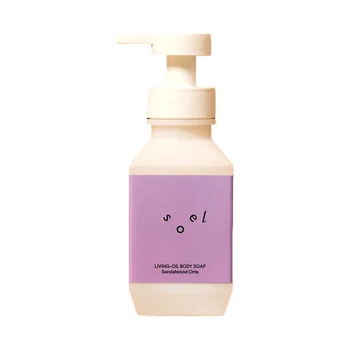 ソエル リビングオイル ボディソープ 400mL サンダルウッドオリス