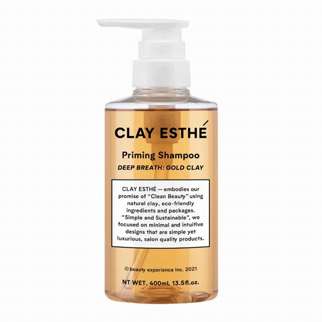 クレイエステ プライミング ゴールドクレイシャンプー 400ml
