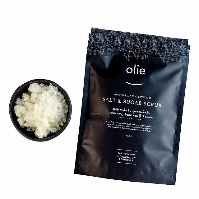 オリーブ＆オリ ソルト＆シュガースクラブ  250g