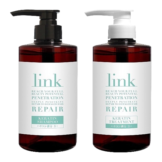 リンク ケラチンシャンプー +トリートメント  セット 500ml+500g