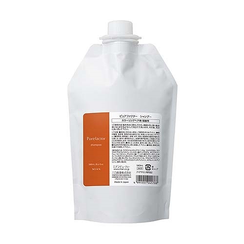 ミアンビューティー ピュアファクター シャンプー 580ml （リフィル）