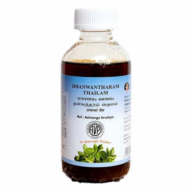 アルヤ ヴァイディヤ ファーマシー ダンワンタラム タイラム 200ml