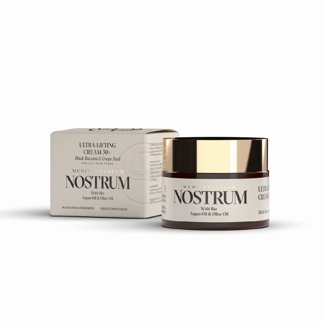 ノストラム ULクリーム50+ B&G(ブラックバカラ&グレープシード) 50ml