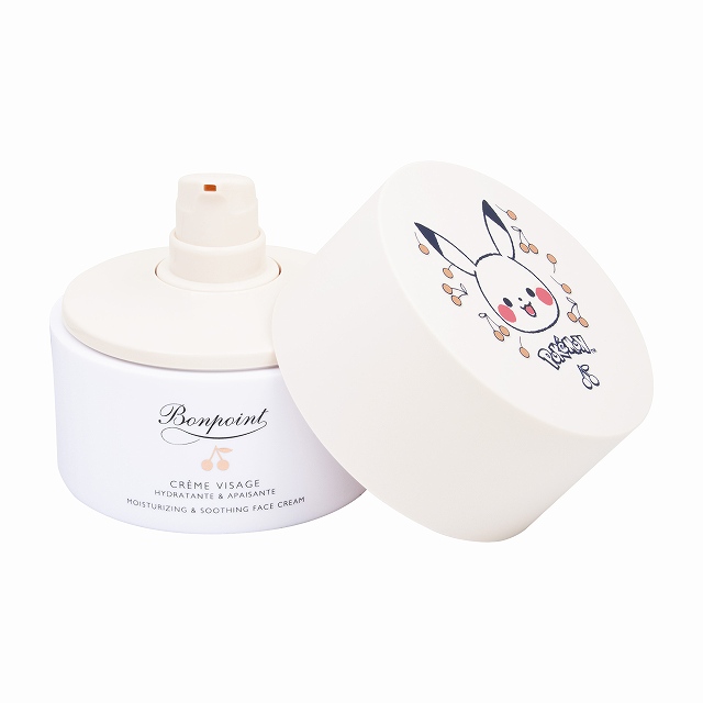 ボンポワン Bonpoint x Pokemon フェイス クリーム エアレス ポンプ 50ml
